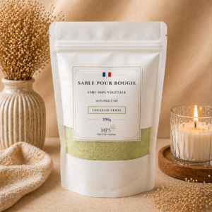 Sable bougie vert  250g