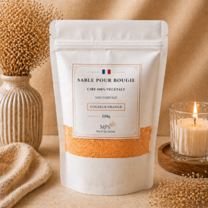 Sable bougie orange 250g