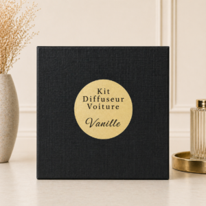 Coffret diffuseur voiture Vanille