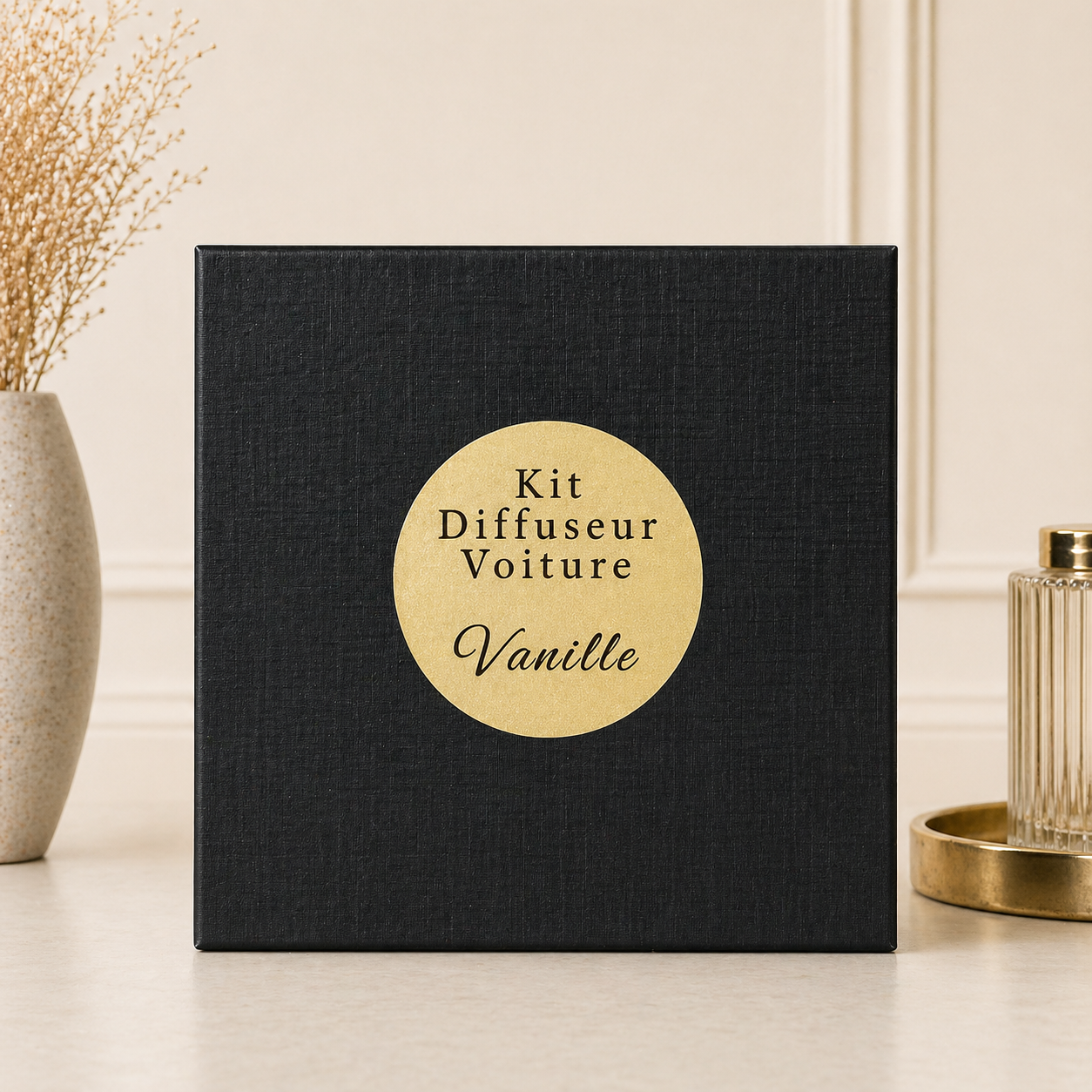 Coffret diffuseur voiture Vanille