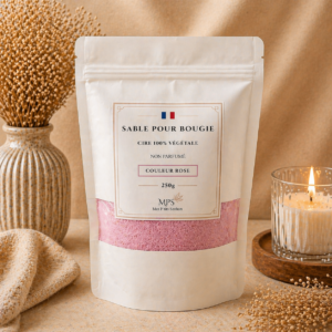 Sable bougie rose 250g